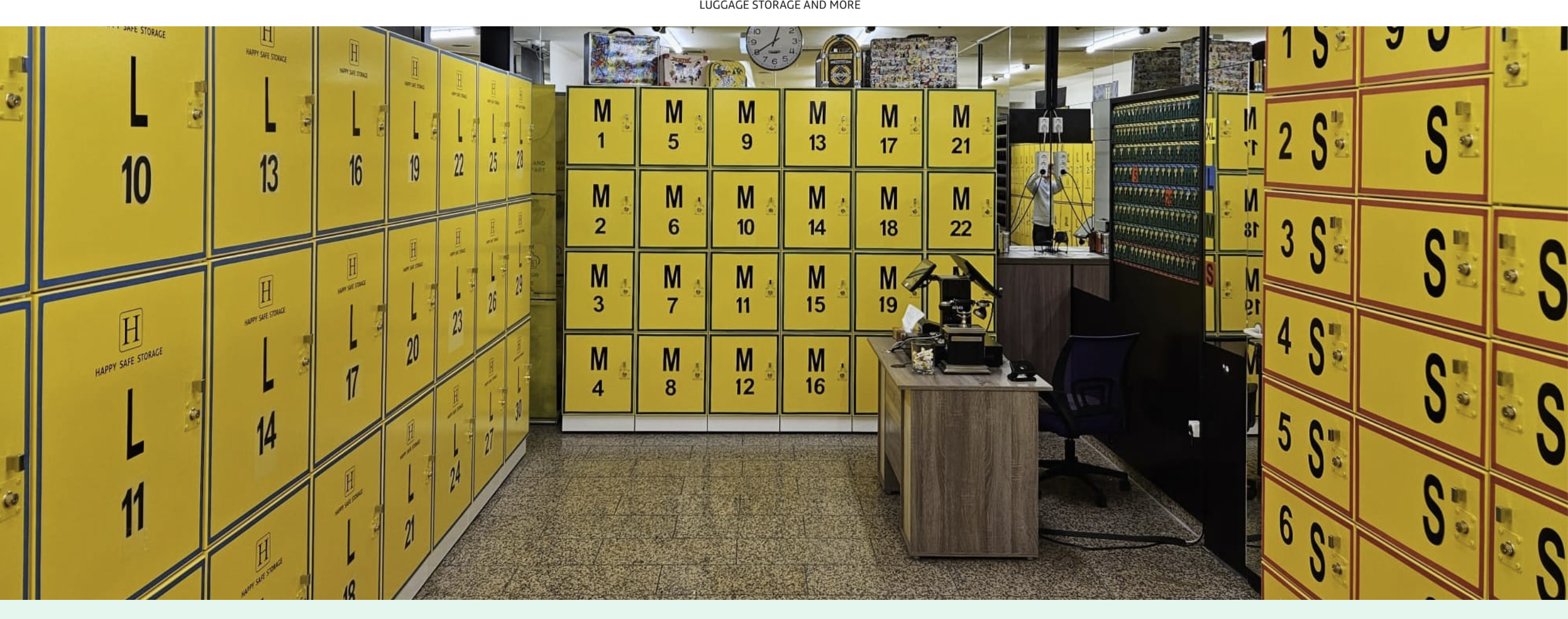 Happy Safe Storage lockers in Munich